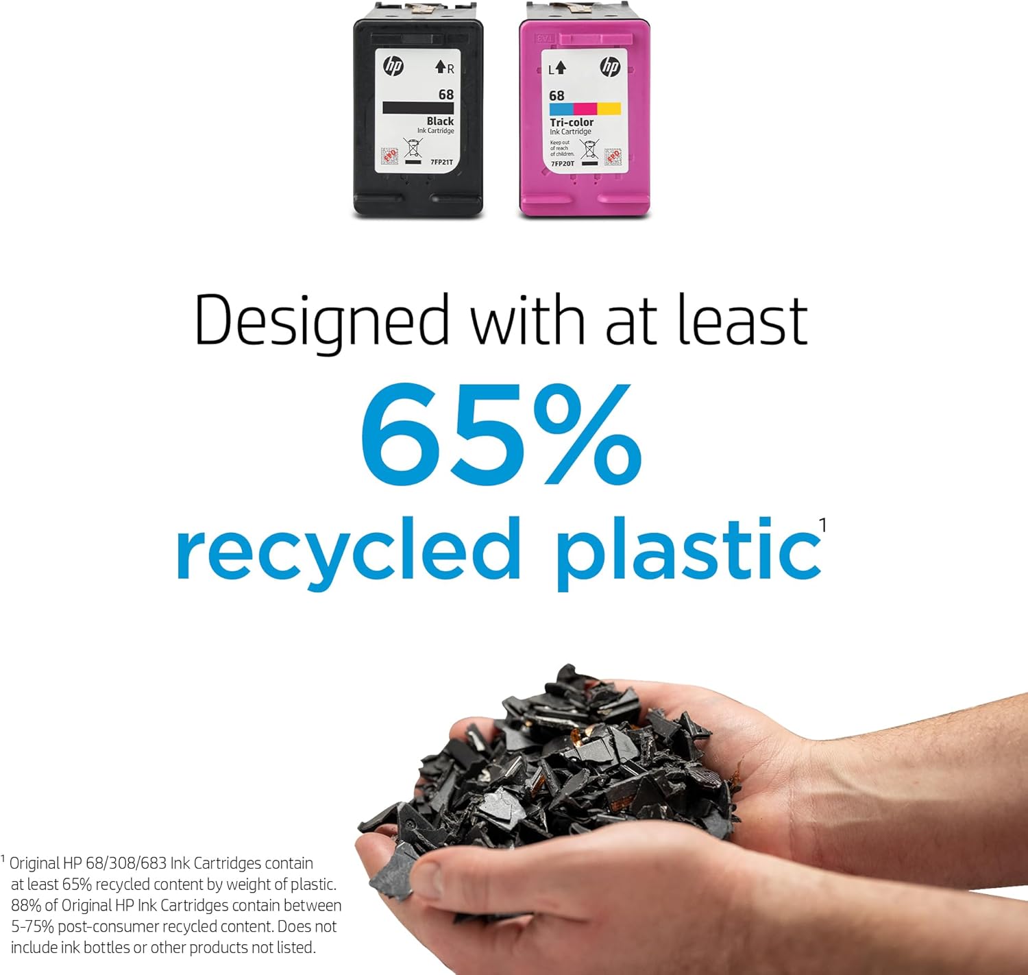 HP 68 Black Ink Cartridge | Works Envy 6100e, 6500e Series | Eligible for Instant Ink | 7FP21TN - Image 13