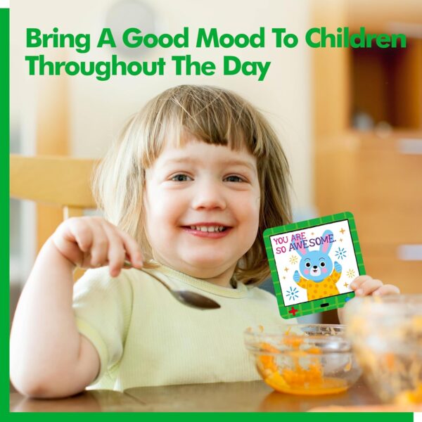 Gethelud 170 Motivational Cards for Kids, Cute Lunchbox Notes Inspirational Affirmations Words Funny Puns for Children, Boys and Girls, Perfect for Parties, Schools, Bake Sales, Picnics - Image 6