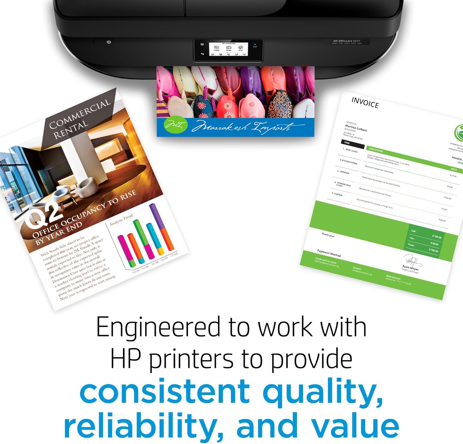 HP 68 Black Ink Cartridge | Works Envy 6100e, 6500e Series | Eligible for Instant Ink | 7FP21TN - Image 10