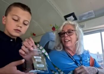 Bus driver goes above and past to assist grieving scholar