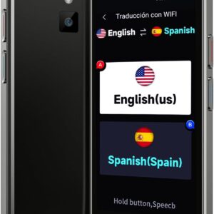 AI Language Translator Device, 2025 Upgraded Translator No WiFi Needed, Support ChatGPT, Voice Instant Two-Way 150 Language Translator, Offline/Recording/Photo Translation for Business Travel