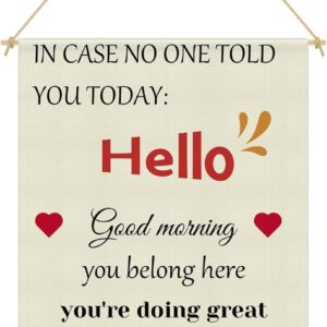 Inspirational Classroom Decor Positivity Quote Wall Sign Hanging Pennant Flag Banner Back to School Decor Positive Inspirational Teacher Gifts Decoration for Classroom Nursery Playroom