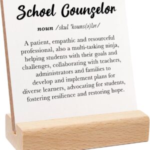 Mental Health Gift, Positivity Recovery Self Care Sign, Mental Health Matters Wood Sign With Wooden Stand for School, Motivational Gift for Psychologist School Counselor Student Boy Girl Best Friends