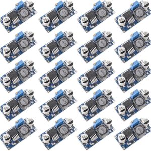20 Pack LM2596 DC-DC Buck Converter Step Down Variable Volt Regulator Input 3.0-40V Output 1.5-35V Adjustable Voltage Regulator Electronic Voltage Stabilizer Power Supply Module